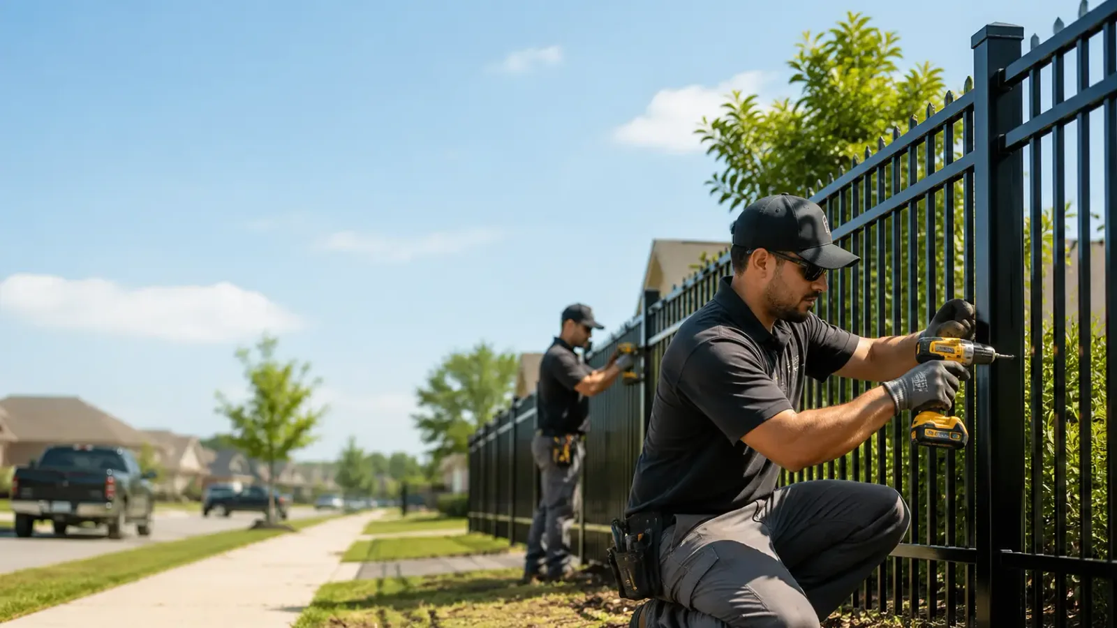 Metal Fence Installation in Ovid, MI